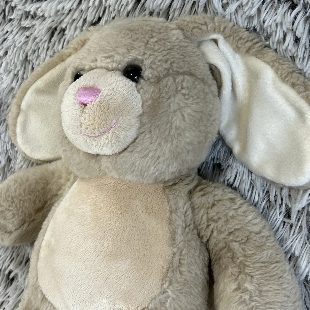 Build-a-Bear Workshop BAB Vanilla‎ Cream Bunny Retired HTF 2012 Easter Bunny EUC
